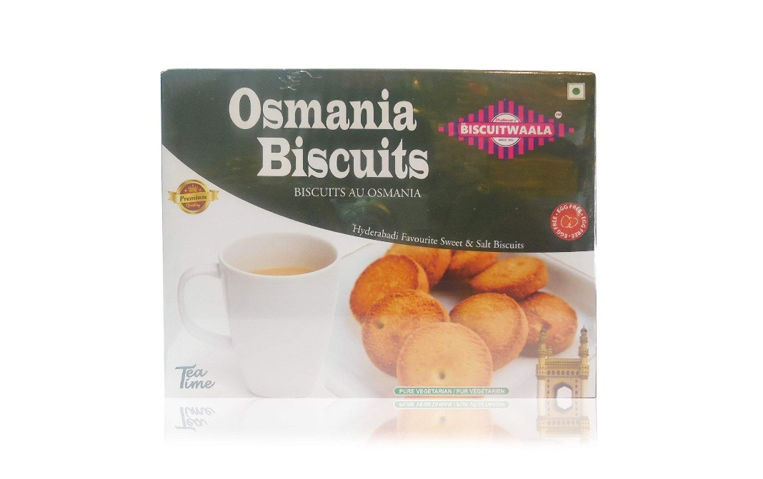 Biscuitwaala Osmania Biscuits    Box  400 grams